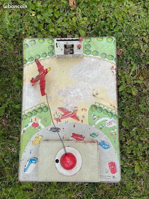 Jouets Et Jeux Anciens En Tôle Jouet Ancien Avion Looping CHR Années 1950 - En Tôle Française - Avec Boîte D'origine - Occasion Avion En Tôle Années 50 Jouets Et Jeux Anciens En Tôle Jouet Ancien Avion Looping CHR Années 1950 - En Tôle Française - Avec Boîte D'origine - Occasion Avion En Tôle Années 50