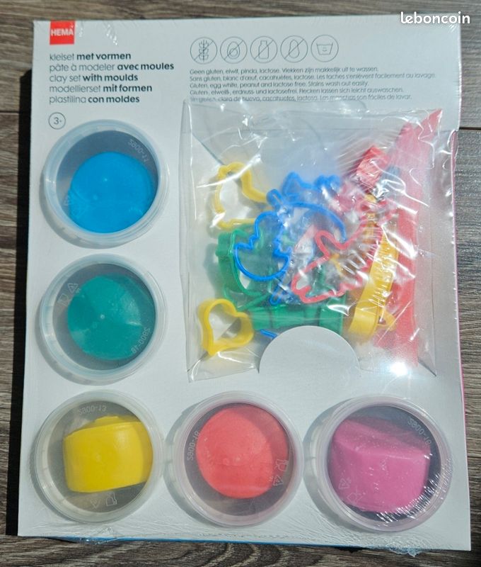 Pâte à modeler Hema neuf sous blister (image 1)