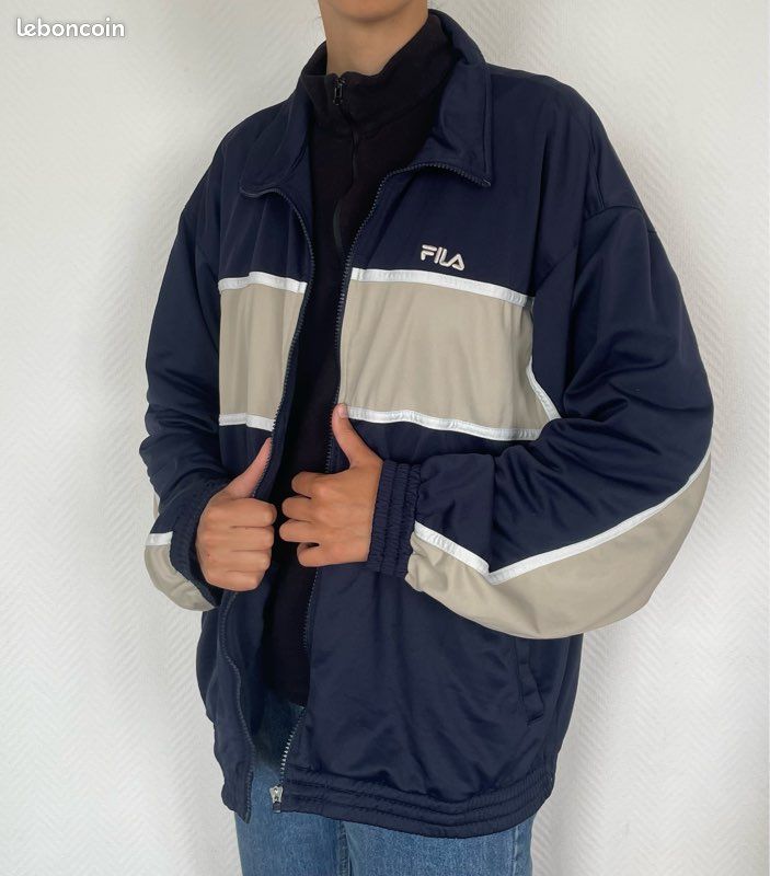 Fila Jacket Veste Fila Vintage Veste Fila Vintage Taille M Vêtements