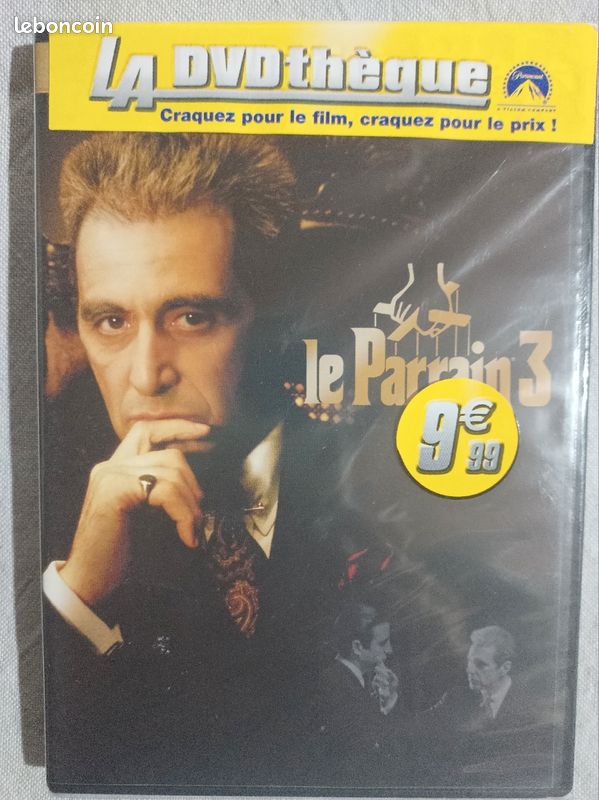 LE PARRAIN 3 - Affiche de Cinéma - Poster du Film - Brando, Al Pacino
