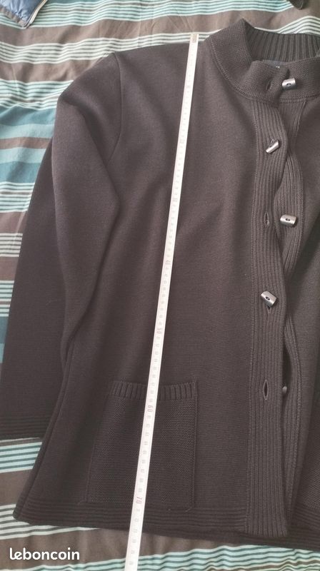 Veste Cardigan Gilet Sable et Mer Taille XXL Vêtements