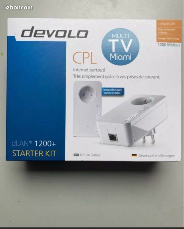 Devolo dLAN pro 1200+ WiFi ac 1200 Mbit/s Ethernet/LAN Blanc 1 pièce(s