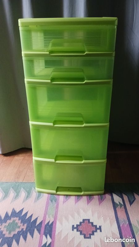 Meuble plastique à tiroirs (image 1)