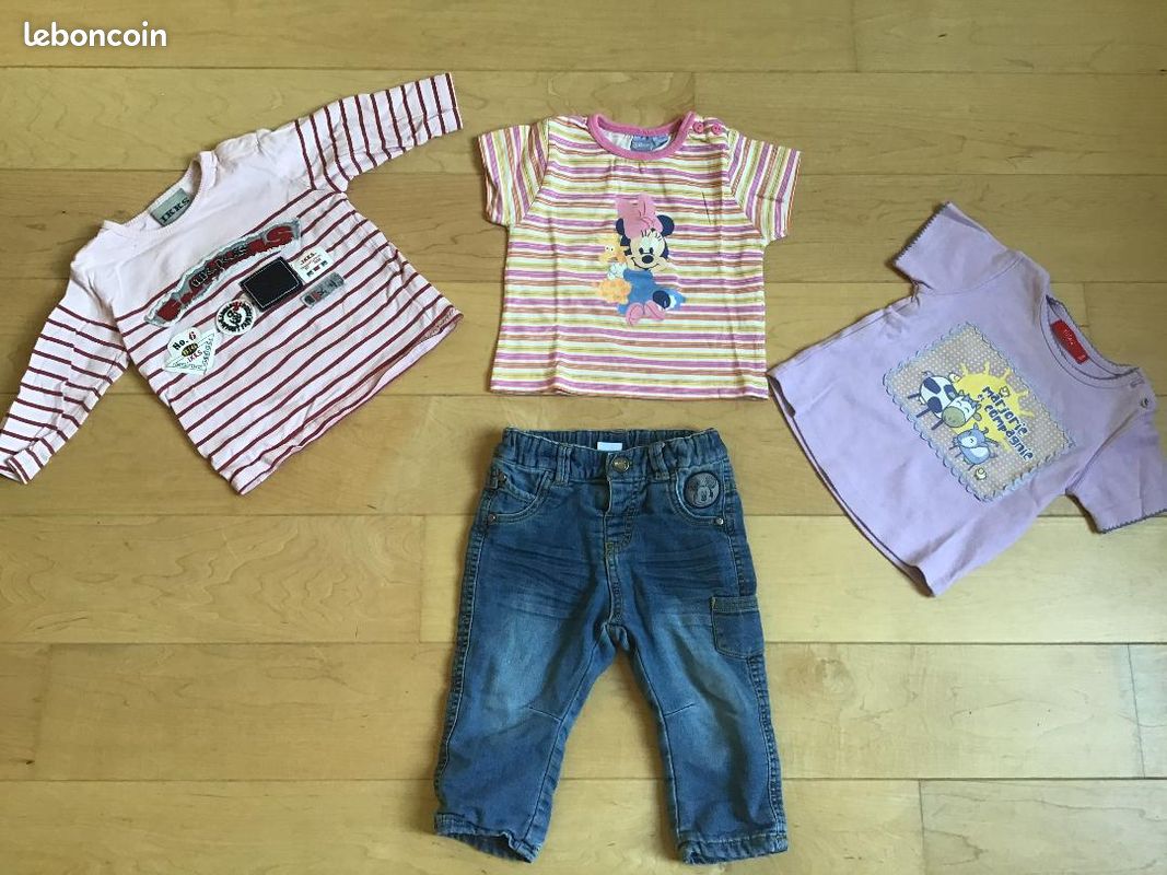 Ensemble été fille 12 mois lili62100 (image 1)