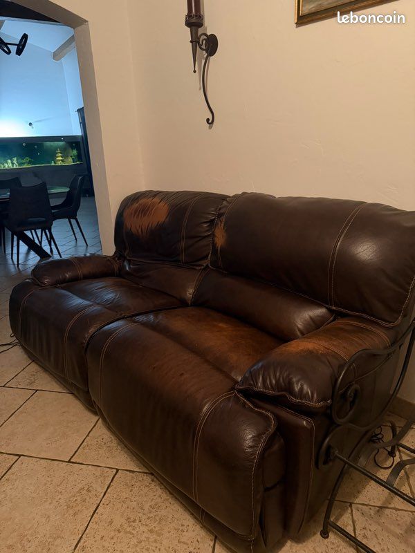 Canapé et fauteuil motorisés (image 3)