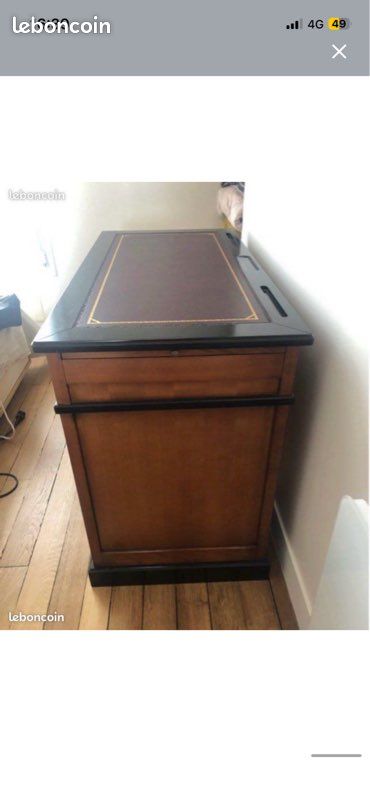 Bureau ancien en bois (image 7)