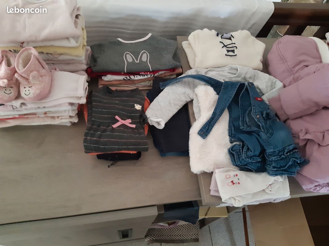 Lot fille 9 mois habillé et décontracté (image 1)