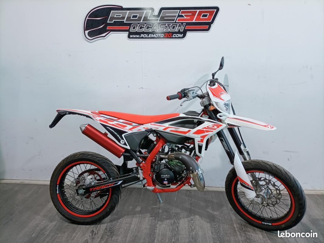 BETA RR 2024 50 cm3, moto enduro, 1 km, Rouge