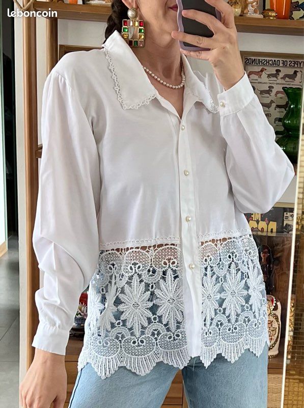 Chemise Vintage Jerzees Camouflage Manches Longues Taille L - Parfait état, Ado/adule