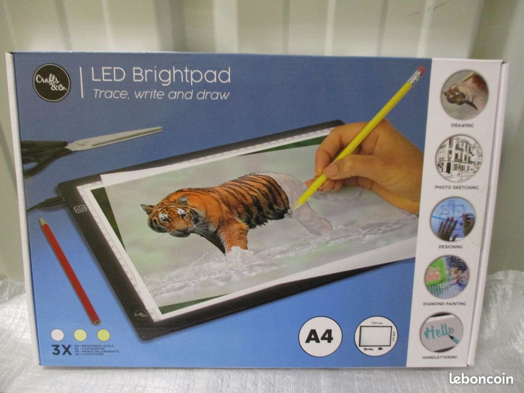 Crafts & Co - LED BrightPad - Format A4 (image 1)