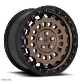 Jantes fuel zephyr d634 bronze w/ black lip 8,5x17 5x120 et 34 65,1 (image 1)