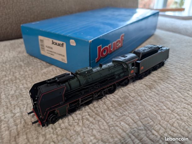 Locomotive Vapeur Jouef HO 8311 - 020T Fonctionnelle Avec éclairage - Occasion