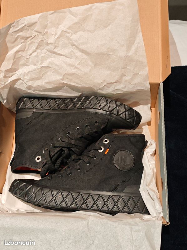 Chaussures neuves Palladium Palla Ace CVS Mid noires - Taille 38 – 55 (image 6)