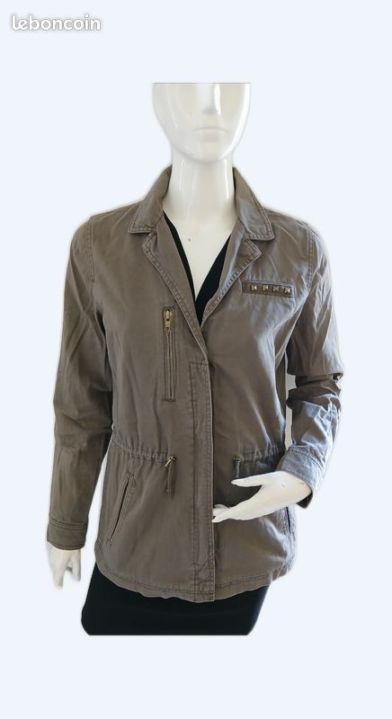 Blouson Veste Kaki Pimkie Veste Militaire Pimkie Blouson PIMKIE