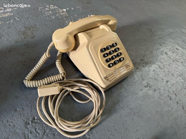 Telephone fixe ancien -Collection d'occasion - leboncoin