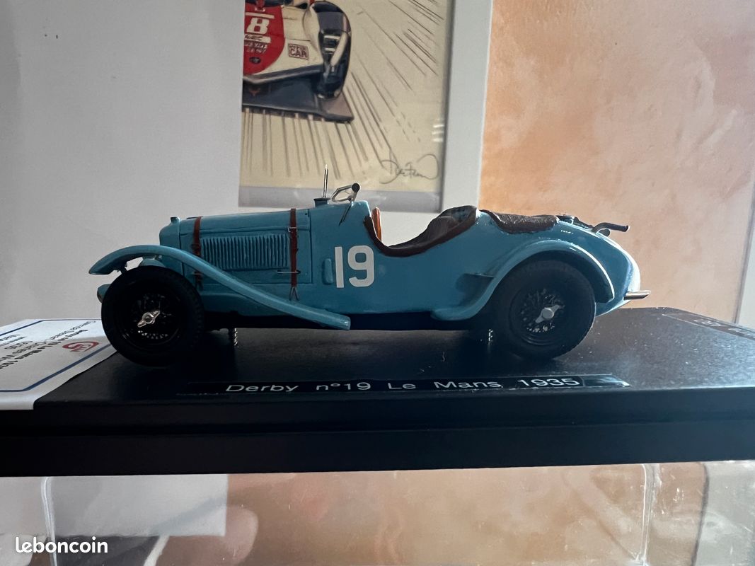 NO SPARK Adler Trumpf Renn. #33 Winner 24 Heures du Mans 1937 1/43