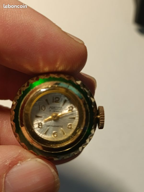 Montre Gousset / Pendentif Mortima Plaqué Or - Belle Pièce Ancienne Pour Collection