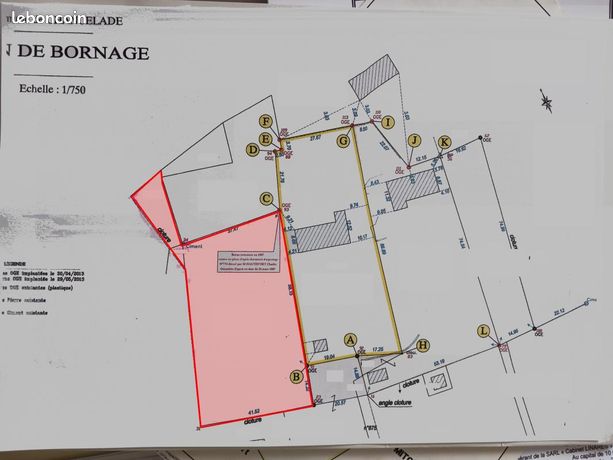 Terrain 3 026 m² Chancelade