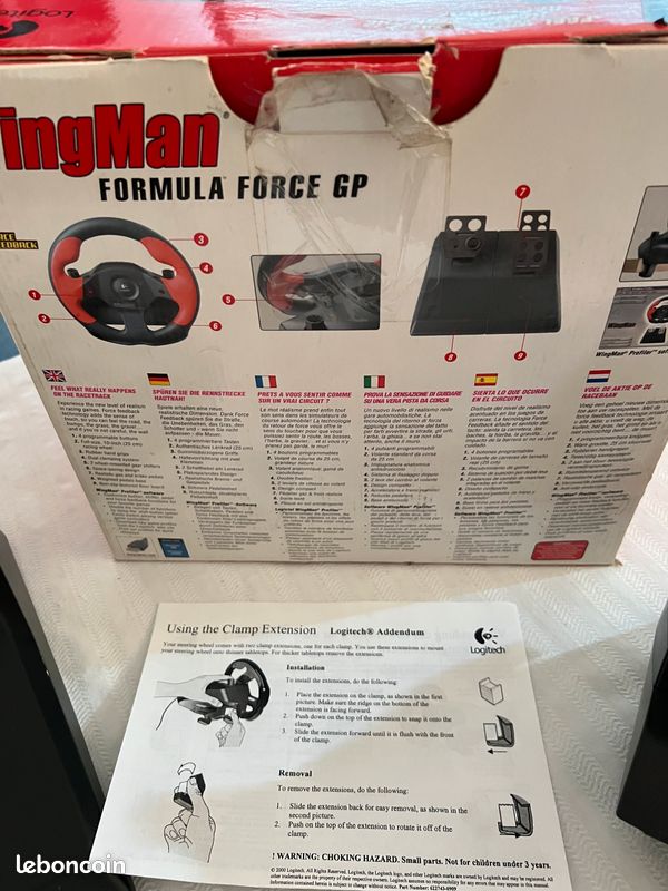 Volant Logitech WingMan Formula Force GP (image 3)