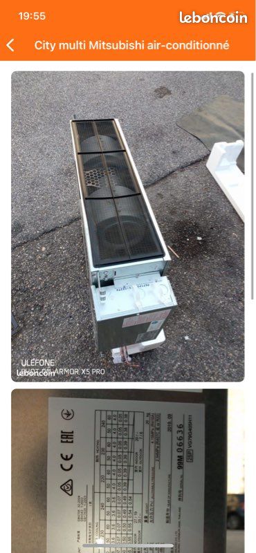 Air conditionnée Mitsubishi city multi (image 1)