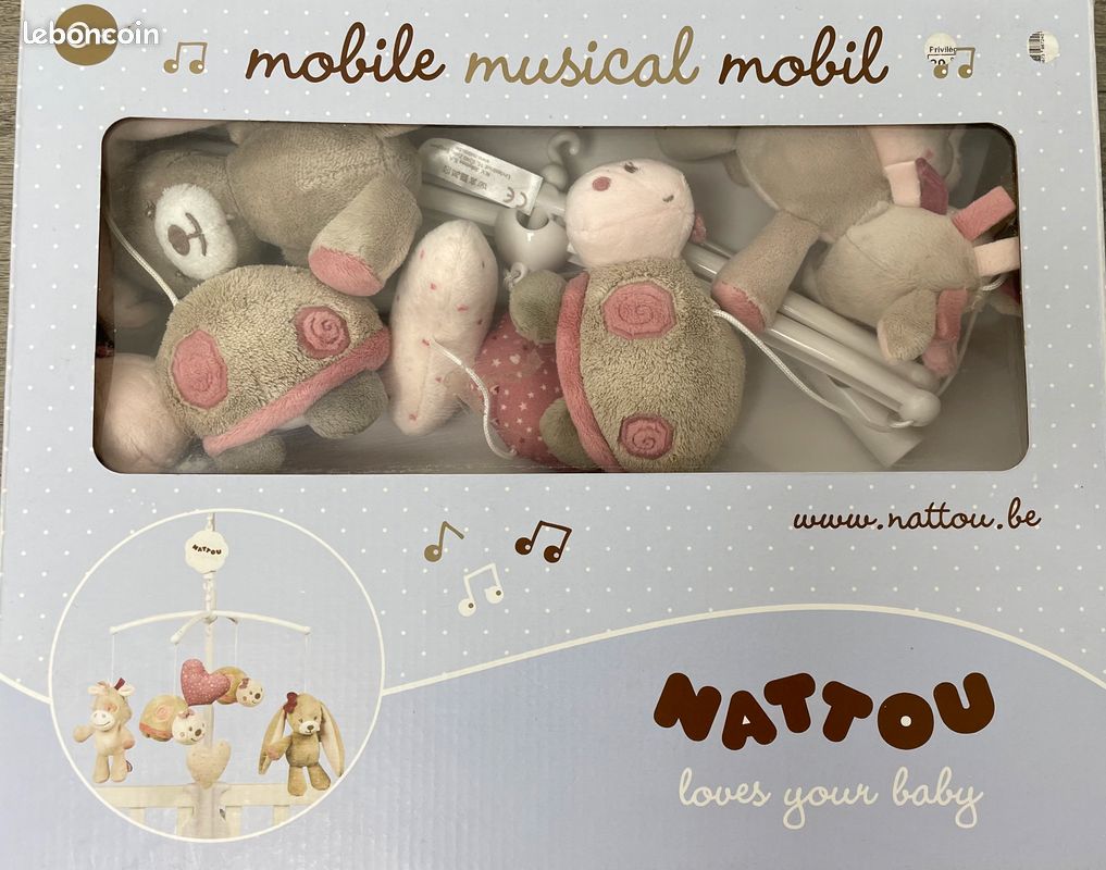 Mobile musical bébé Nattou (image 1)