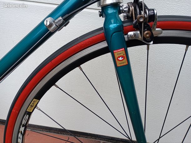 Cadre Vélo Route Veneto Acier Columbus T58 - Taille 58 Cm, Bleu (occasion)
