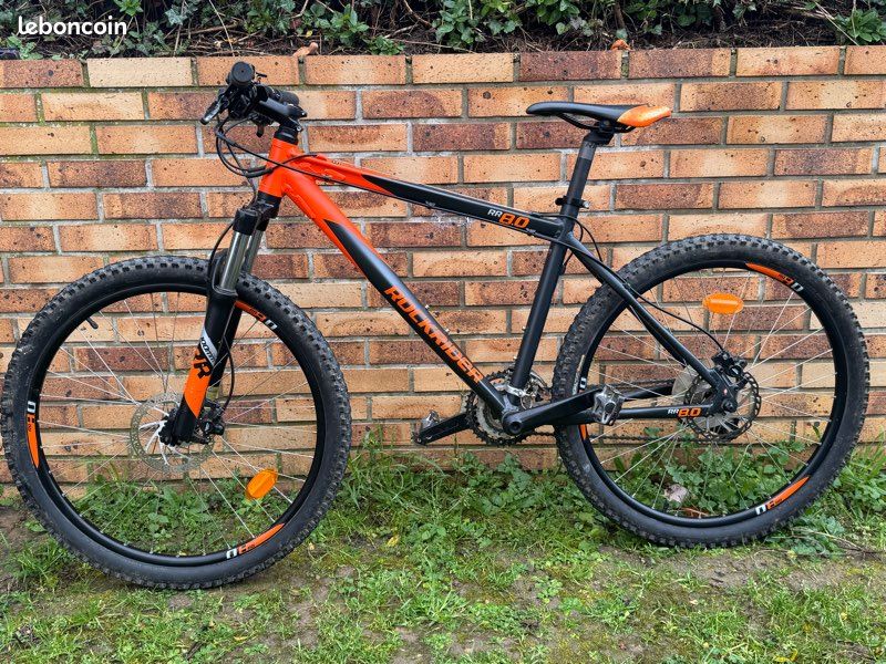 Vtt Rockrider 340 Orange Rockrider St 100 Orange Vélo Vtt
