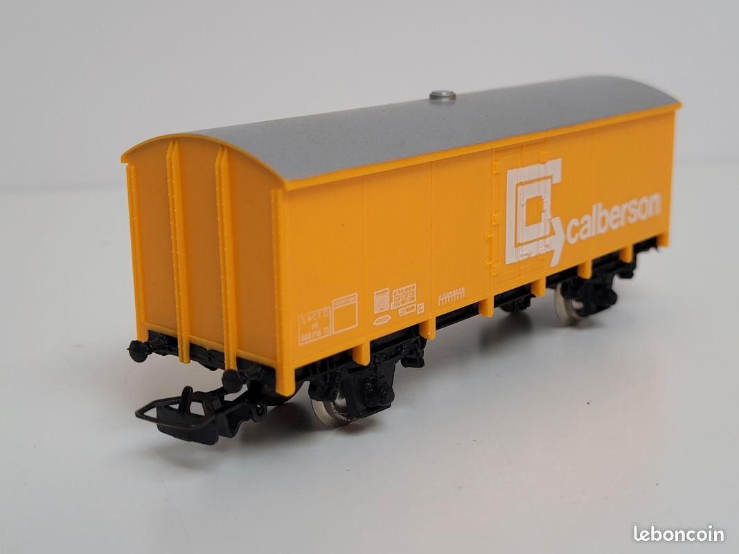 5314 f fleischmann ho wagon couvert de la sncf n° 727-4