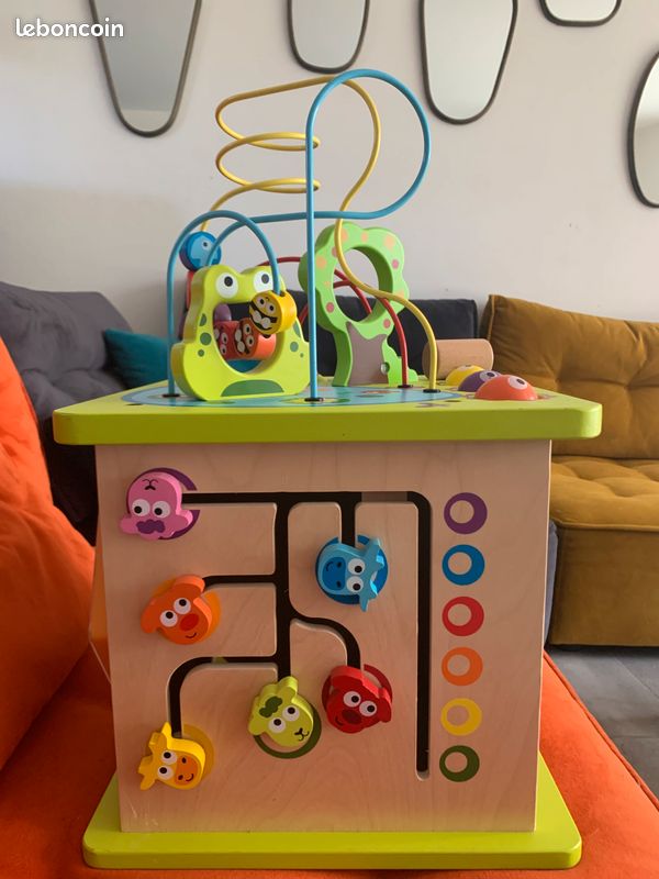 Grand cube d’activité bébé HAPE (image 4)
