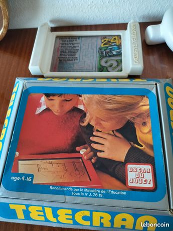 Telecran vintage + cassette telecran - Jeux & Jouets