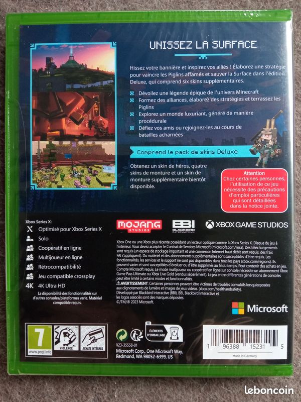 Earth Fall Deluxe Edition Xbox One – Neuf Sous Blister, Version UK, FPS