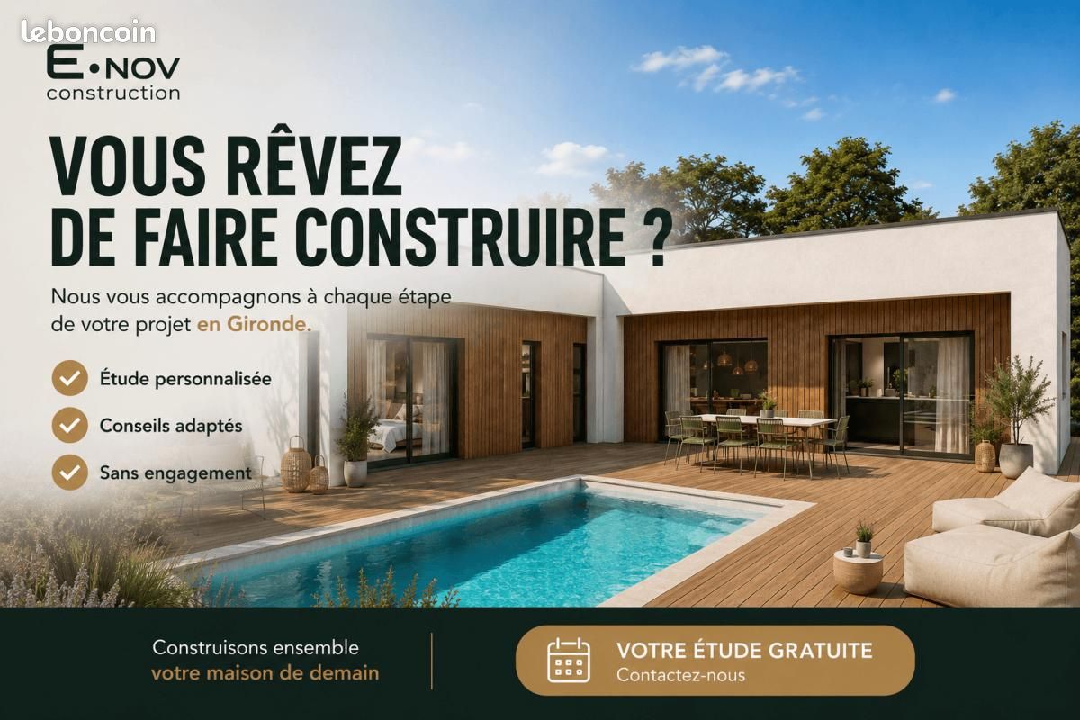 Terrain 1 800 m² Blanquefort · 260 000 €