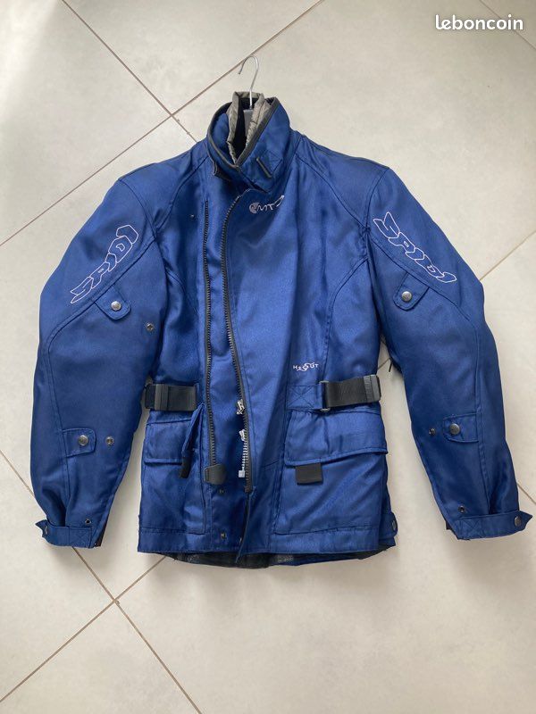Neuf Urgent cause départ veste moto bleu (image 1)