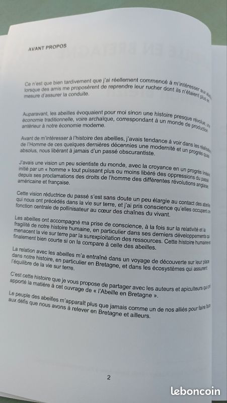 Vend livre L abeille de Bretagne (image 5)