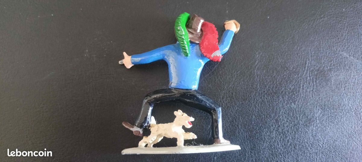 Figurine Pixi Tintin - Haddock En Corsaire Avec Milou - Le Secret De 2250ex 1990