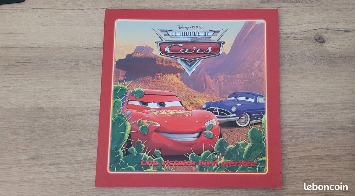 4 livres Cars Disney Pixars (image 6)