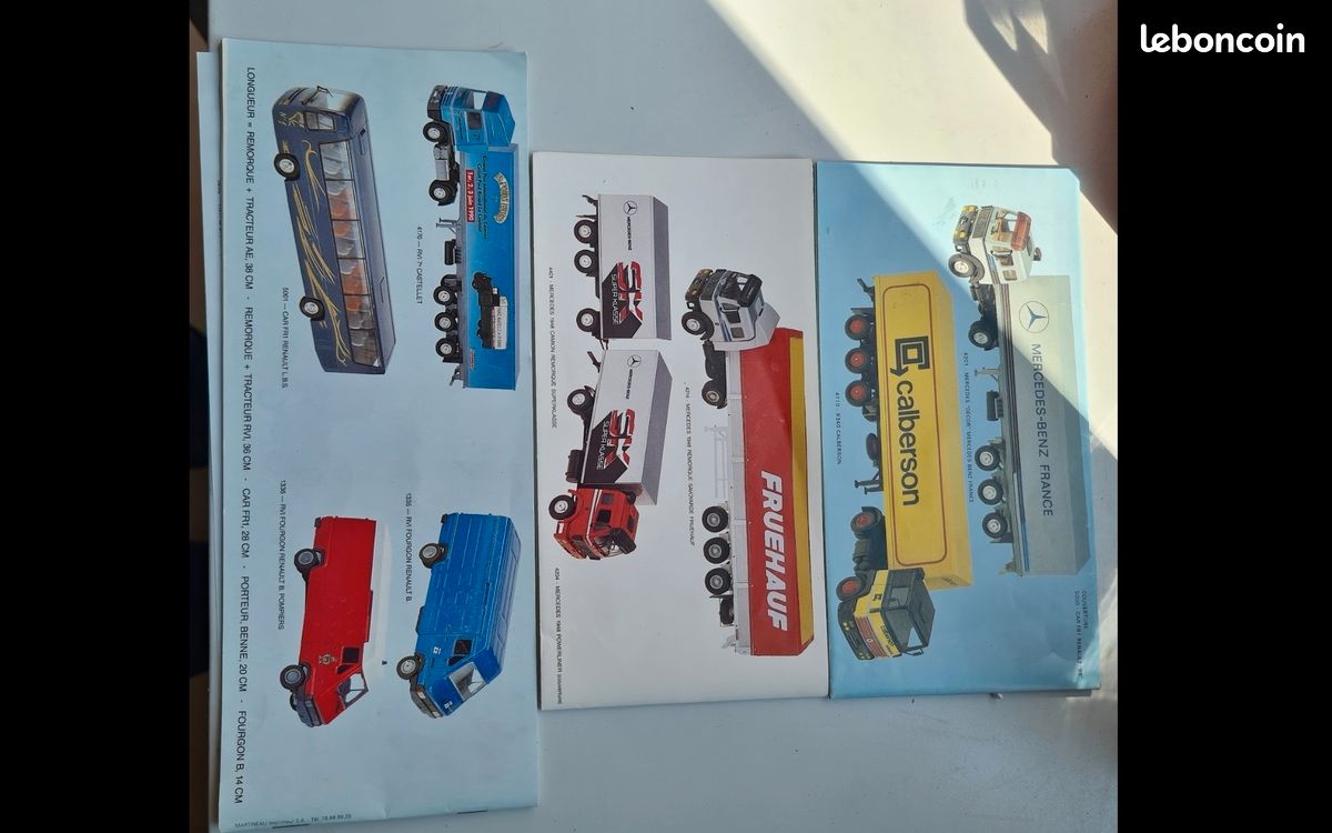 CAMION MINIATURE ALFA Romeo Breuer Krane 1/43 Louis Surber collection