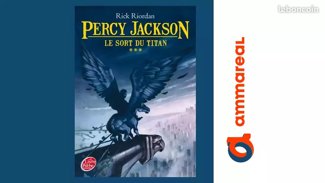 Percy Jackson - Tome 3 - Le sort du Titan - Rick Riordan, John Rocco et Mona Pracontal (de) (image 1)