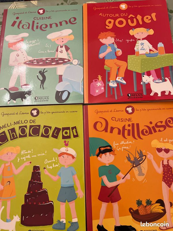 12 livres de recettes Gaspard et Léonie (image 3)