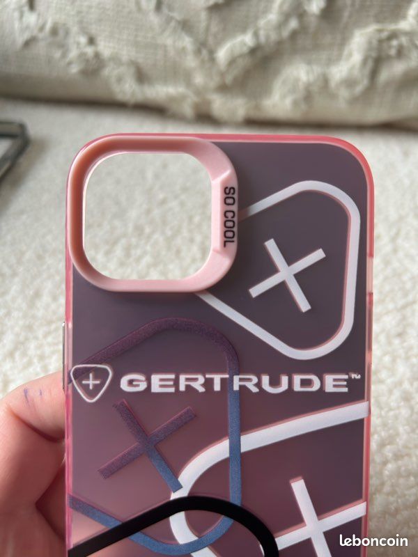 Coque Gertrude IPhone 12 Pro Max Noir