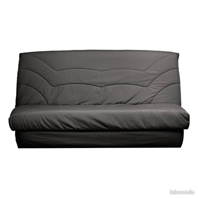Housse de clic clac gris anthracite 190X 140 (image 1)