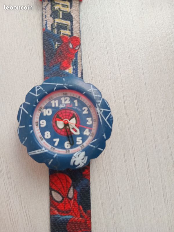 Montre Flik Flak Spider Man Montres Bijoux