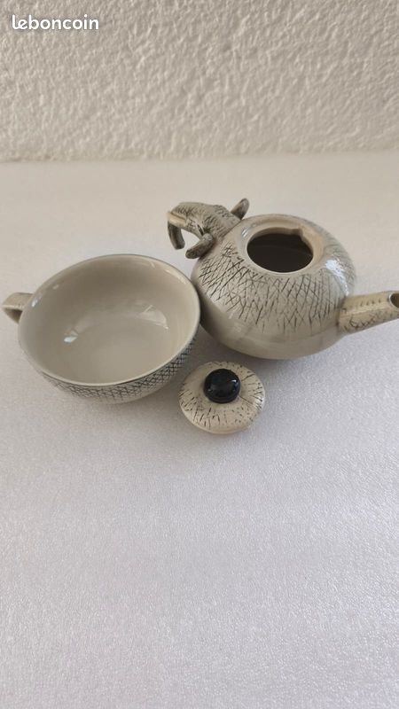#88 Théière et tasse "éléphant" (image 3)