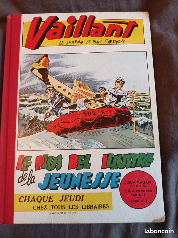 VAILLANT 8 223 à 246 PIF Arthur fantôme pension Radicelle pionniers de l'espérance recueil reliure album (image 2)
