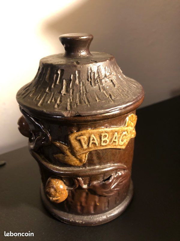 Pot à tabac ancien (image 3)