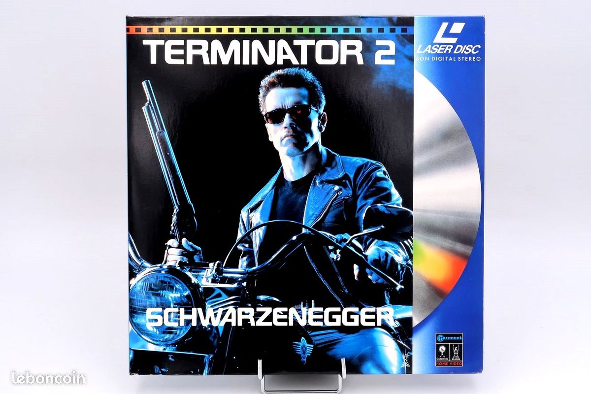 Laserdisc FR Terminator 2 James Cameron Arnold Schwarzenegger (image 1)