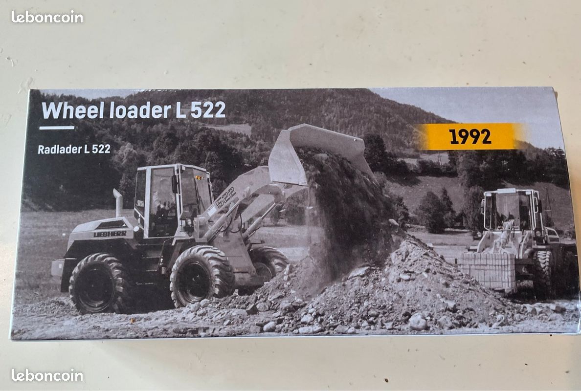 Miniature Conrad 2882 1/50 – Chargeuse Sur Pneus Liebherr L522 – Occasion