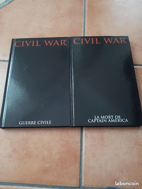 2 albums Marvel Deluxe/Civil war tome 1 et 2 (image 1)