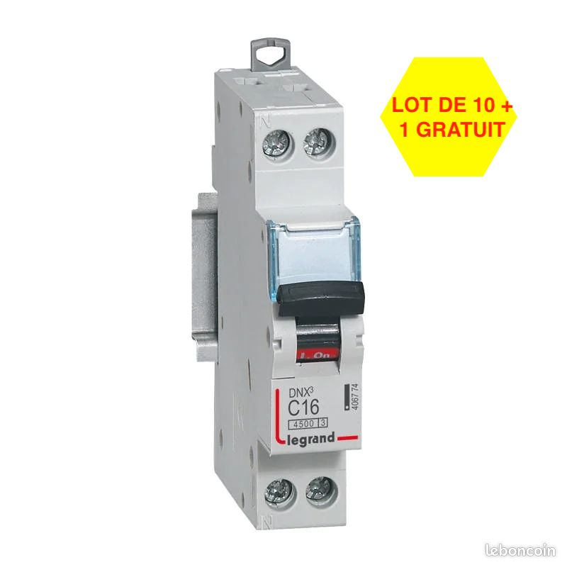 Lots de Disjoncteurs LEGRAND 10+1 OFFERT (image 2)