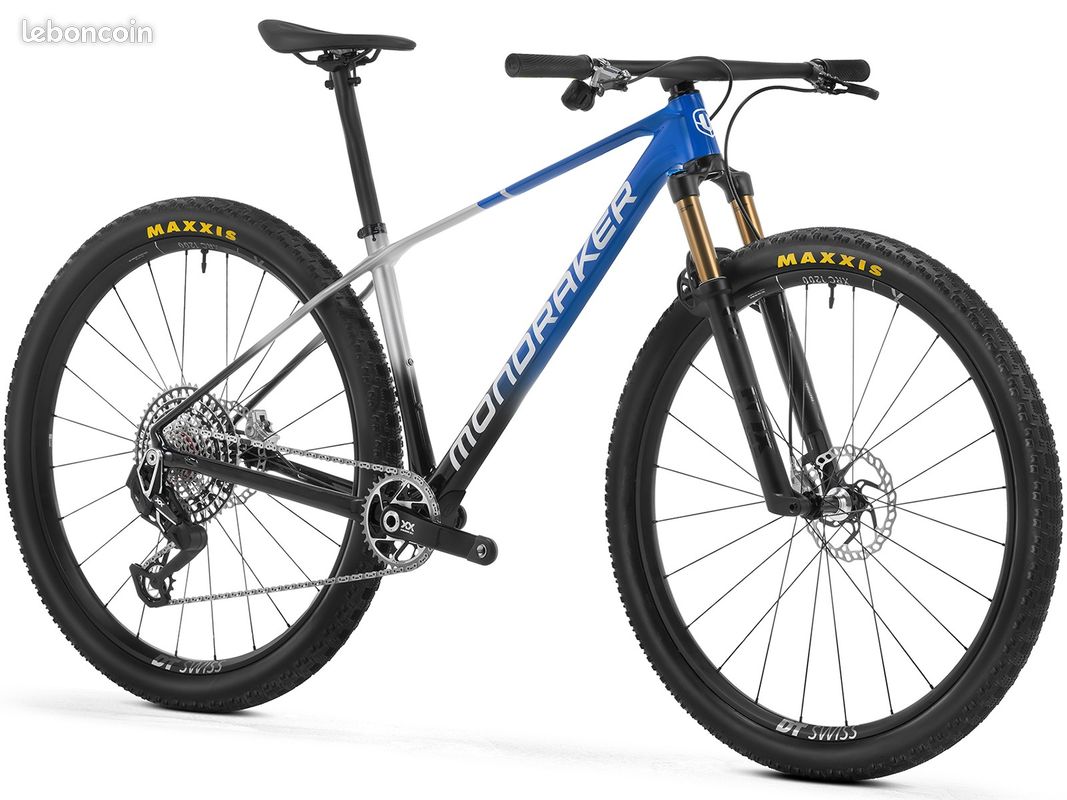 VTT carbone Mondraker Podium RR SL 12v carrera blue/racing silver/black 2025 Couleur - Bleu, Taille (image 2)